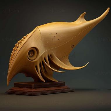 3D модель Ornithoteuthis (STL)